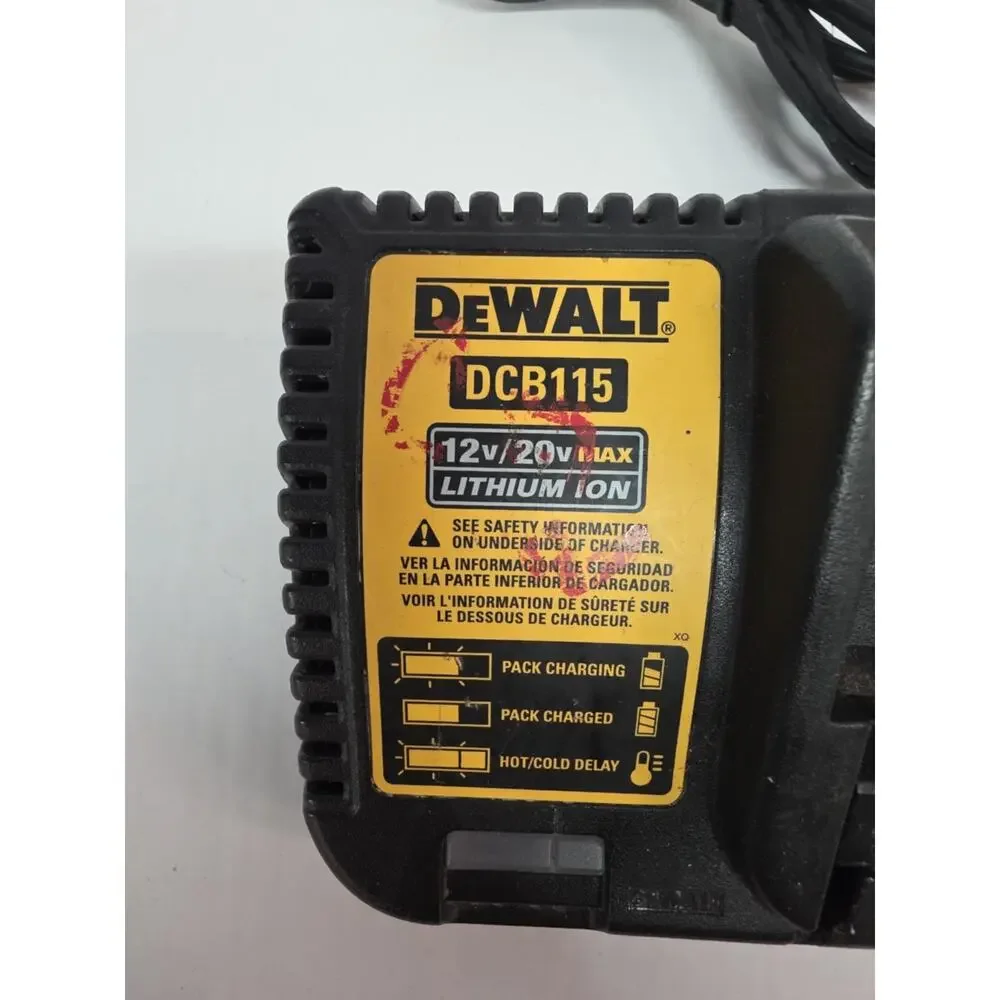 DEWALT DCB115 20 V Lithium Ion Battery Charger